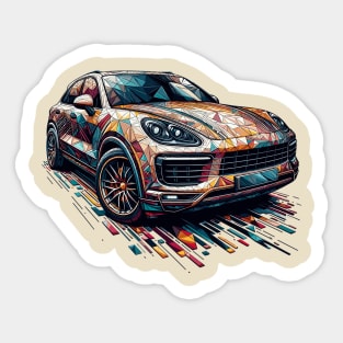 Porsche Cayenne Sticker